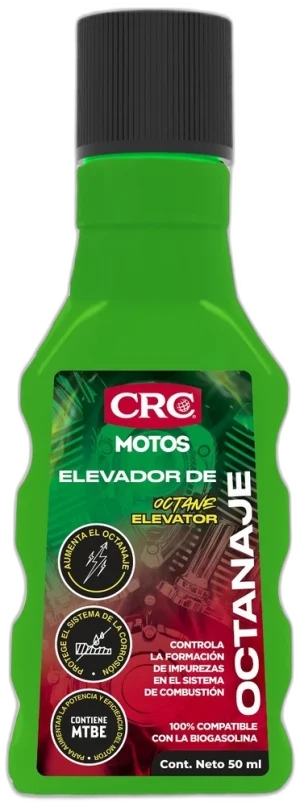 CRC MOTOS ELEVADOR DE OCTANAJE