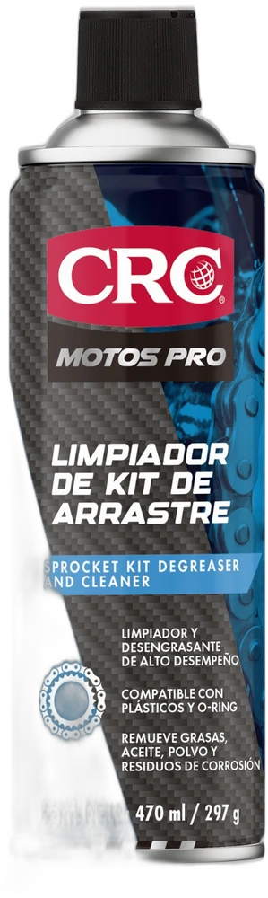 CRC MOTOS PRO LIMPIADOR DE KIT DE ARRASTRE