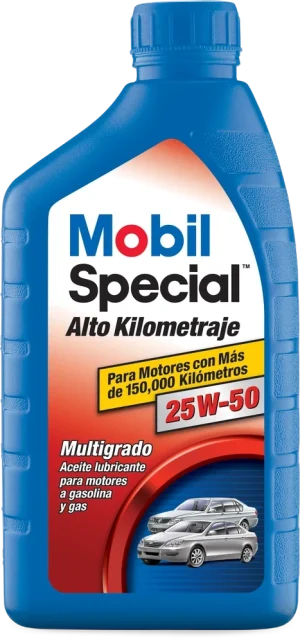 MOBIL SPECIAL ALTO KILOMETRAJE 25W-50